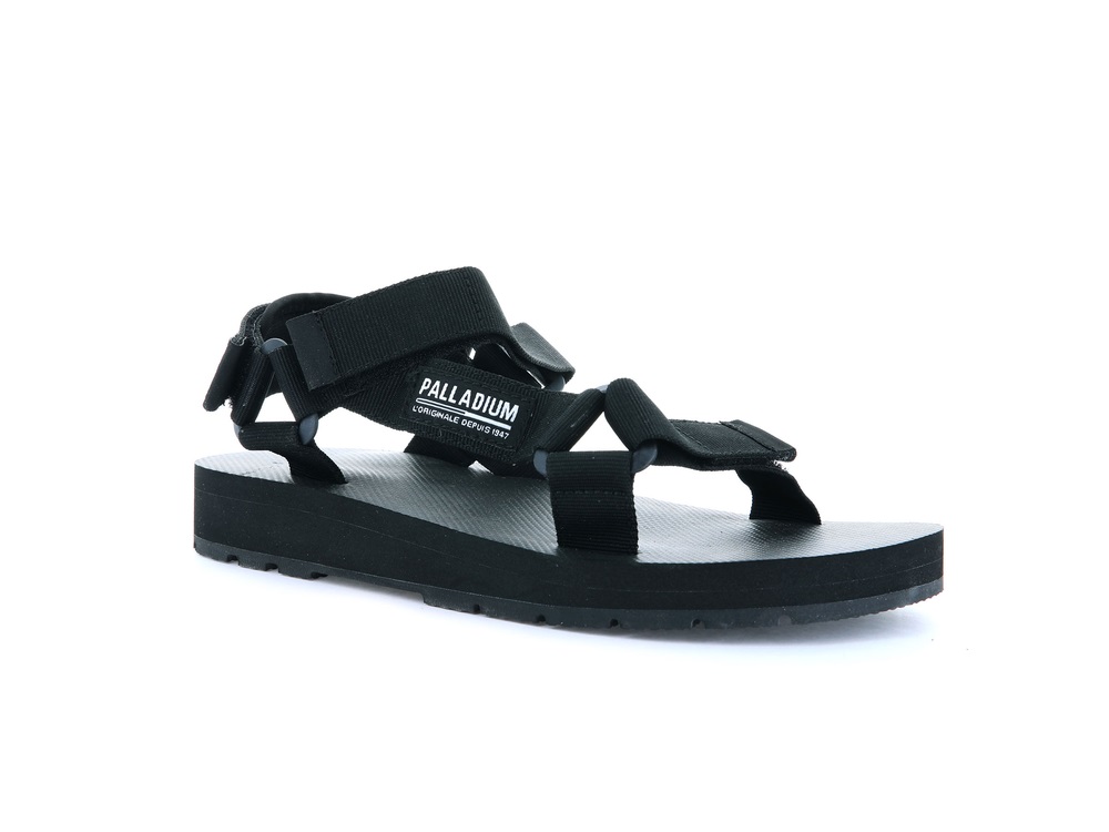 Sandalia Palladium OUTDOORSY URBANITY Hombre Negras | Costa Rica-25678